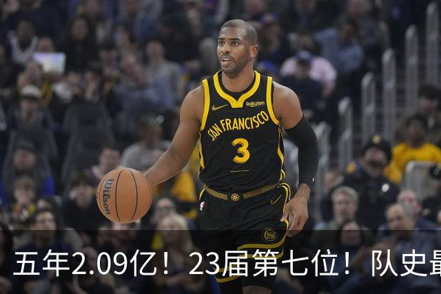 五年2.09亿！23届第七位！队史最大合同！黄蜂值得吗？